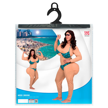 "MISS BIKINI" (Overall mit riesen Brüsten & Hintern, Bikini)