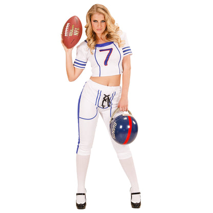 "AMERICAN FOOTBALL-SPIELERIN" (Top, Hose)