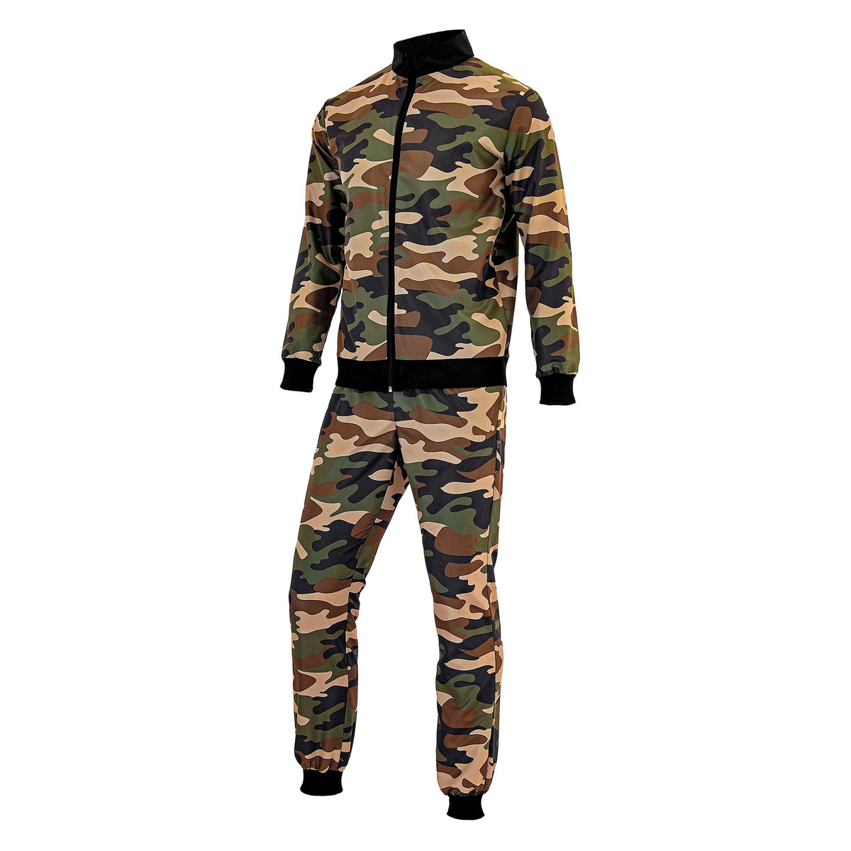 "CAMO PARTY FASHION TRAININGSANZUG" (Oberteil, Hose)