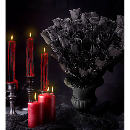 "SCHWARZE ROSEN" 48er Display Box - 44 cm