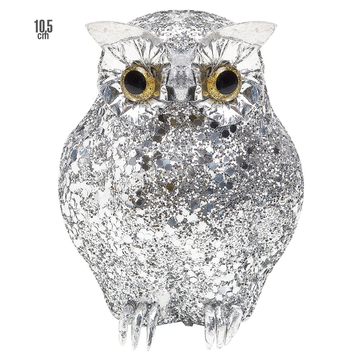 "SILBERNE EULE" 10,5 cm