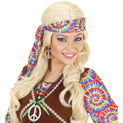 "HIPPIE SET PEACE KETTE & OHRRINGE"