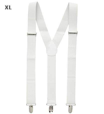 "WEIßE HOSENTRÄGER" (ultralang bis 115-120 cm)