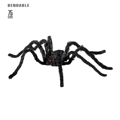 "RIESIGE HAARIGE SPINNE BIEGBAR" 75 cm