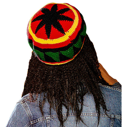 "REGGAE/RASTA HÄKELHUT"