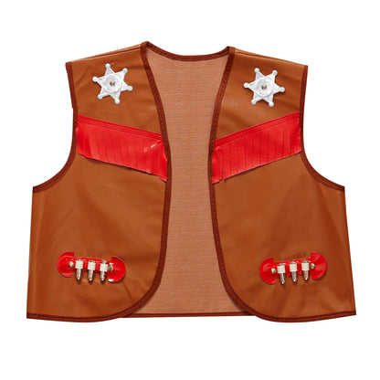 "COWBOY" - braun (Weste)