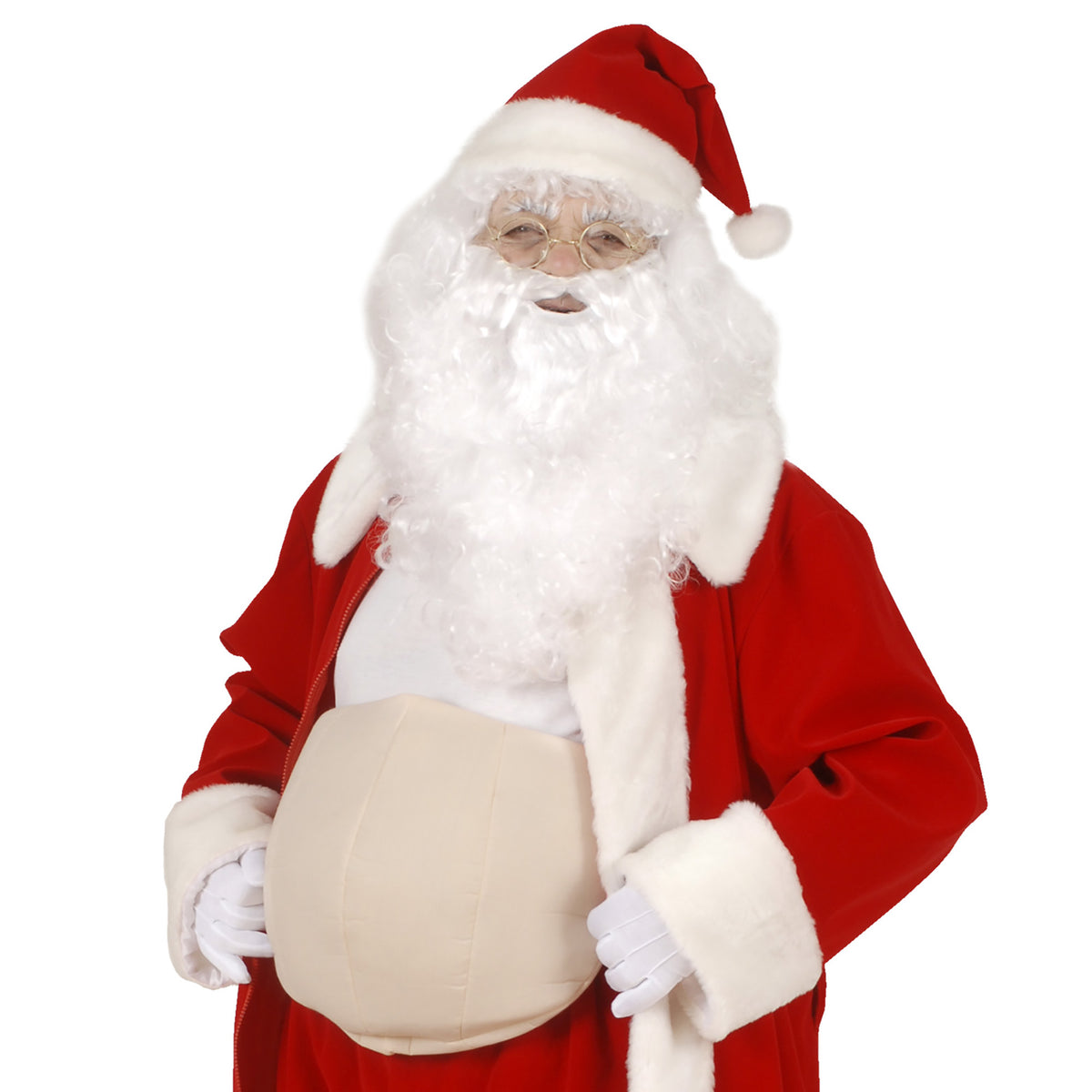Widmann WAMPE Bauchattrappe für Weihnachtsmann- und Bierbauch-Kostüm – Detailansicht