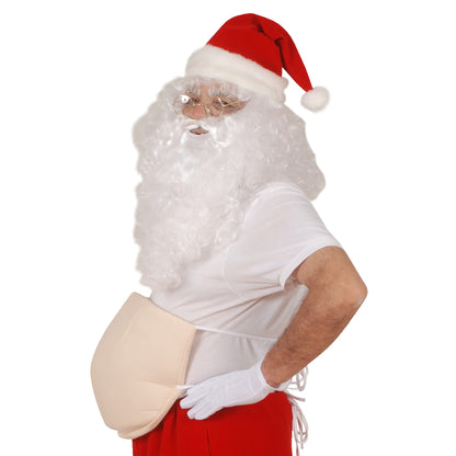 Widmann WAMPE Bauchattrappe für Weihnachtsmann- und Bierbauch-Kostüm – Seitenansicht