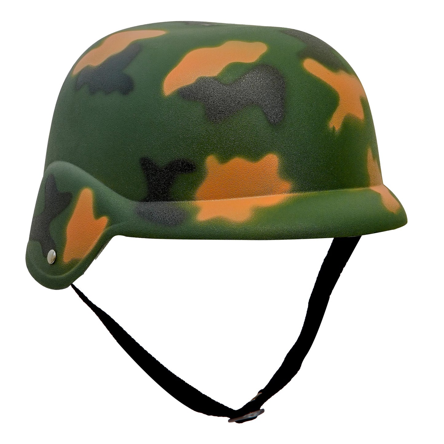 Solider Soldatenhelm aus Hartplastik für Fasnacht & Mottopartys