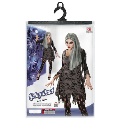 "LEBENDE TOTE" (zerfetztes Kleid, zerfetzte Leggins)