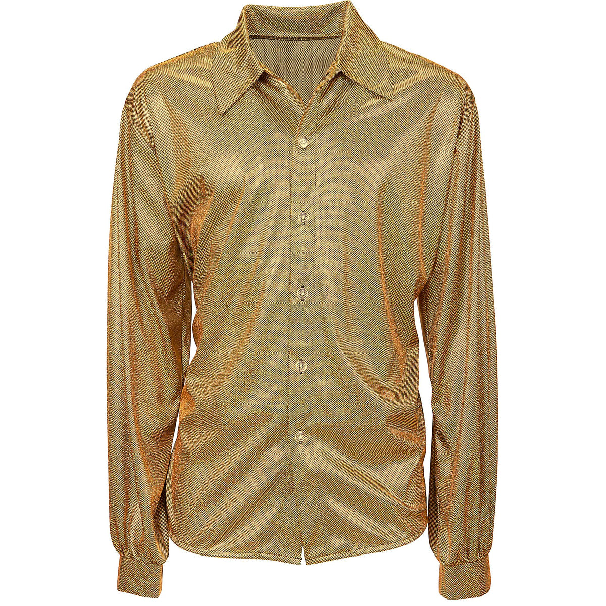 "THE 70s DISCO STYLE" (holographisches Hemd)