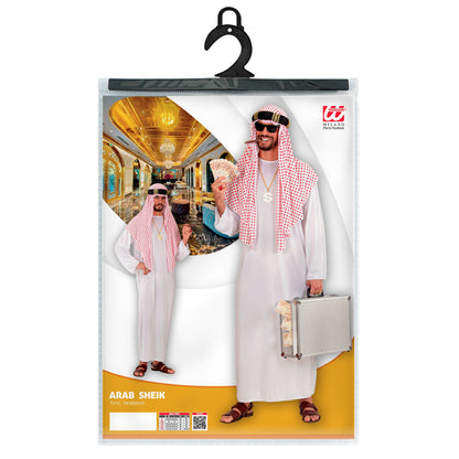 "ARABISCHER SCHEICH" (Tunika, Kopfbedeckung)