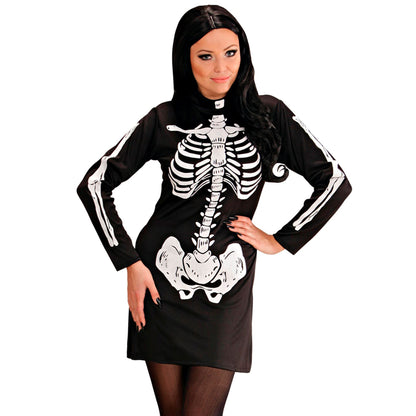 SKELETON GIRL Skelett-Kleid von Widmann für Erwachsene – Produktansicht