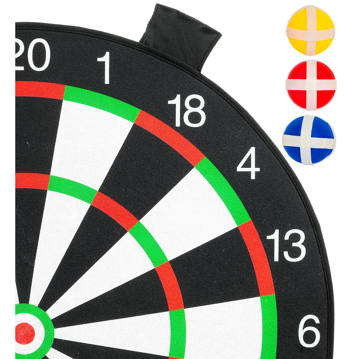 "DARTBOARD" (Kostüm, 3 Klettbälle)