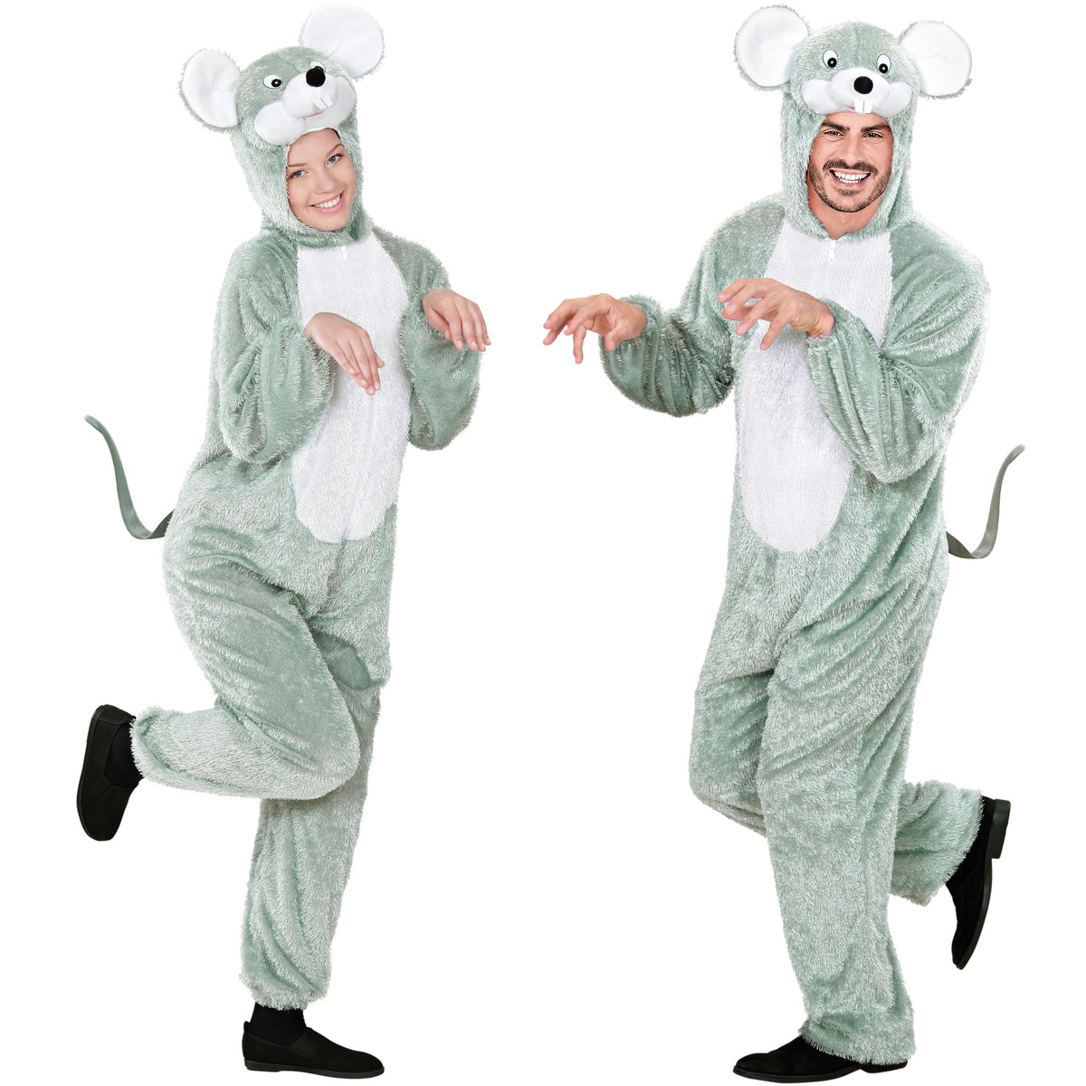 "MAUS FUNNY" (Overall mit Kapuze)