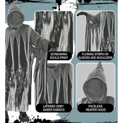 "SOUL REAPER" (Robe mit Kapuze und unsichtbarem Gesicht)