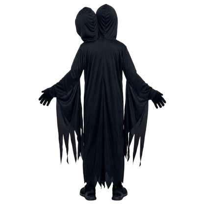 "TWO FACE SENSEMANN" (Robe mit Kapuze und zwei Masken, Handschuhe)