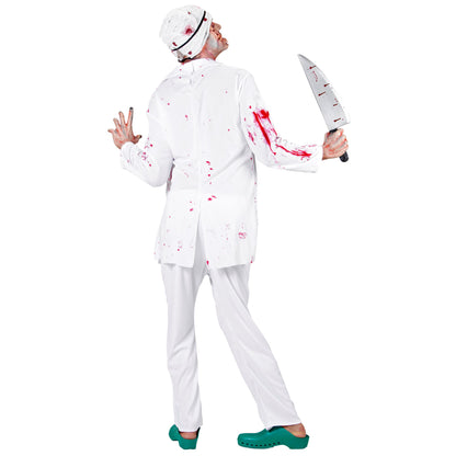 "ZOMBIE DOKTOR" (Kittel mit Hemd und Gedärmen, Kopbeckung)