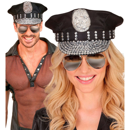 "STRASS POLIZEIMÜTZE"