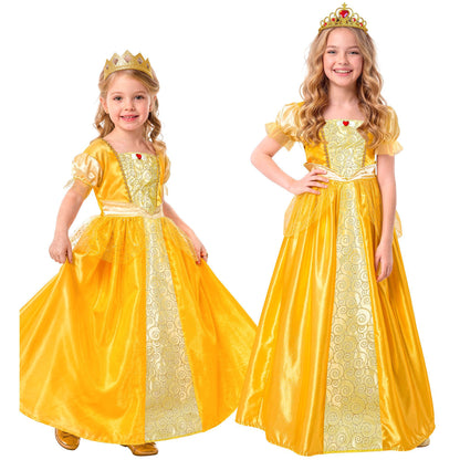 Widmann Prinzessinnenkostüm für Kinder mit Kleid und Tiara – Produktansicht