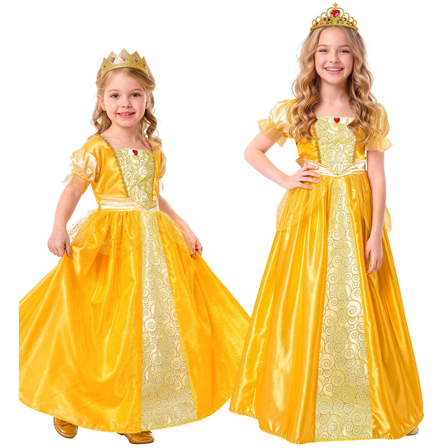 Widmann Prinzessinnenkostüm für Kinder mit Kleid und Tiara – Produktansicht