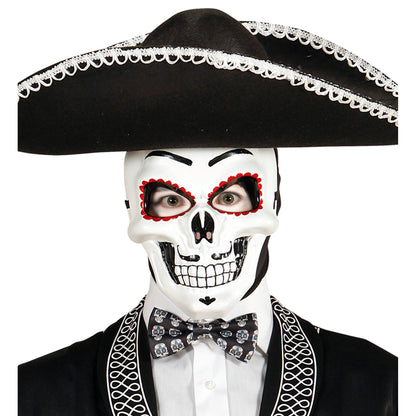 "FLIEGE DIA DE LOS MUERTOS" regulierbar - Satin