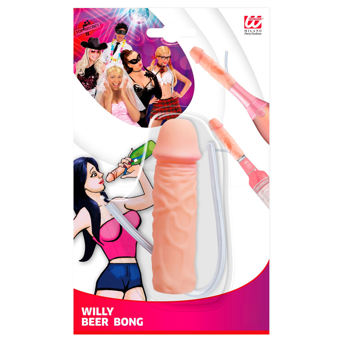 "WILLY BEER BONG"