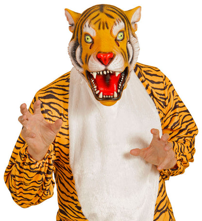 "GANZKOPF MASKE TIGER"