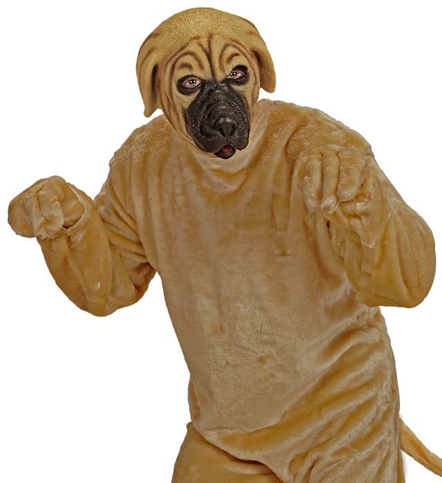 "GANZKOPF MASKE BULLMASTIFF"