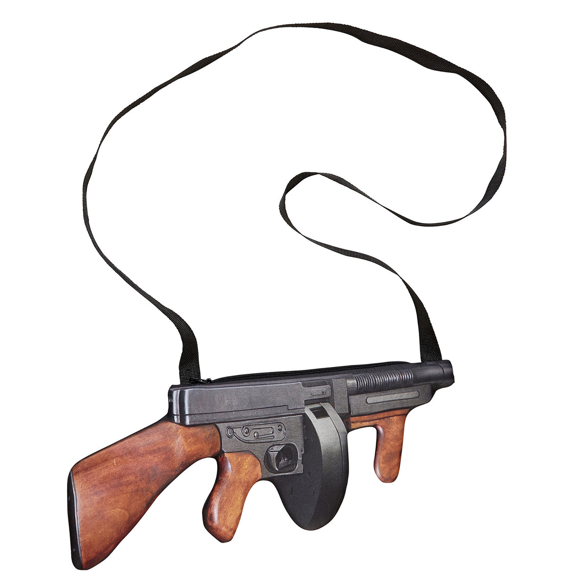 "GANGSTER MASCHINENGEWEHR HANDTASCHE"