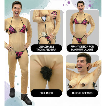 "NASTY STRIPPER" (Overall, Bikini)