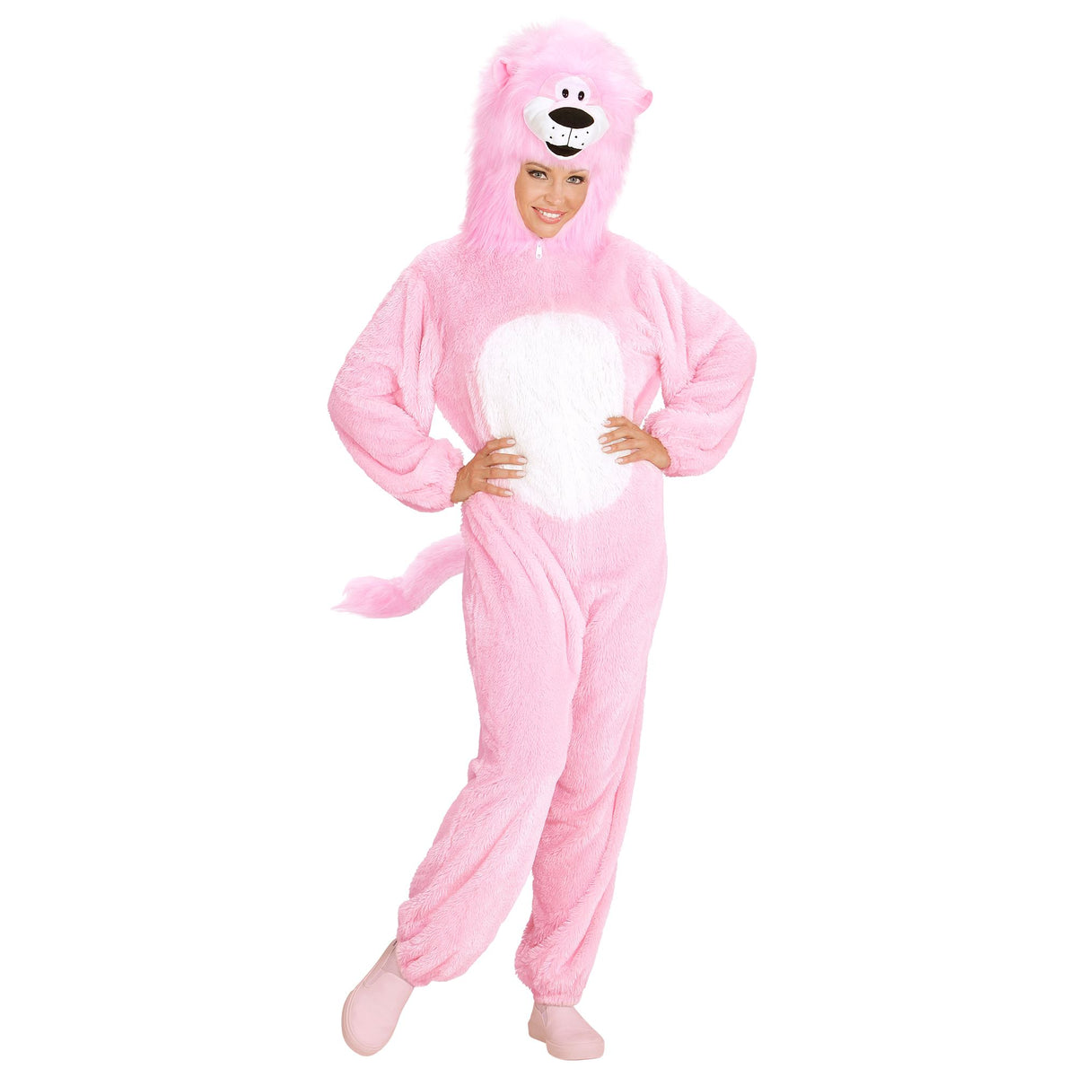 "ROSA LOEWE SOFT PLÜSCHKOSTÜM" (Overall mit Kapuze)