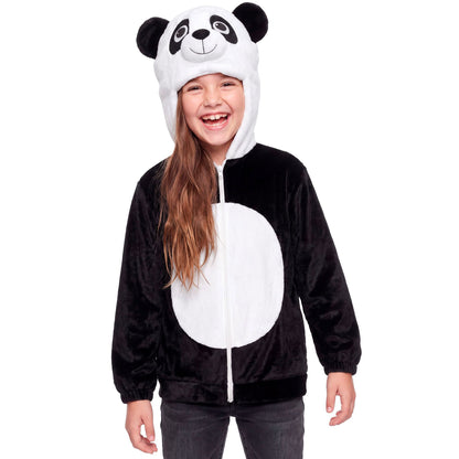 "PANDA SOFT PLÜSCHKOSTÜM" (Jacke mit Kapuze)