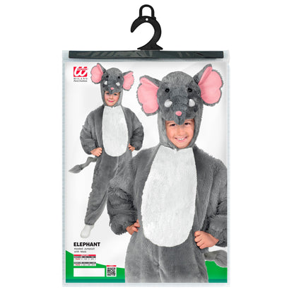 "ELEFANT SOFT PLÜSCHKOSTÜM" (Overall mit Kapuze)