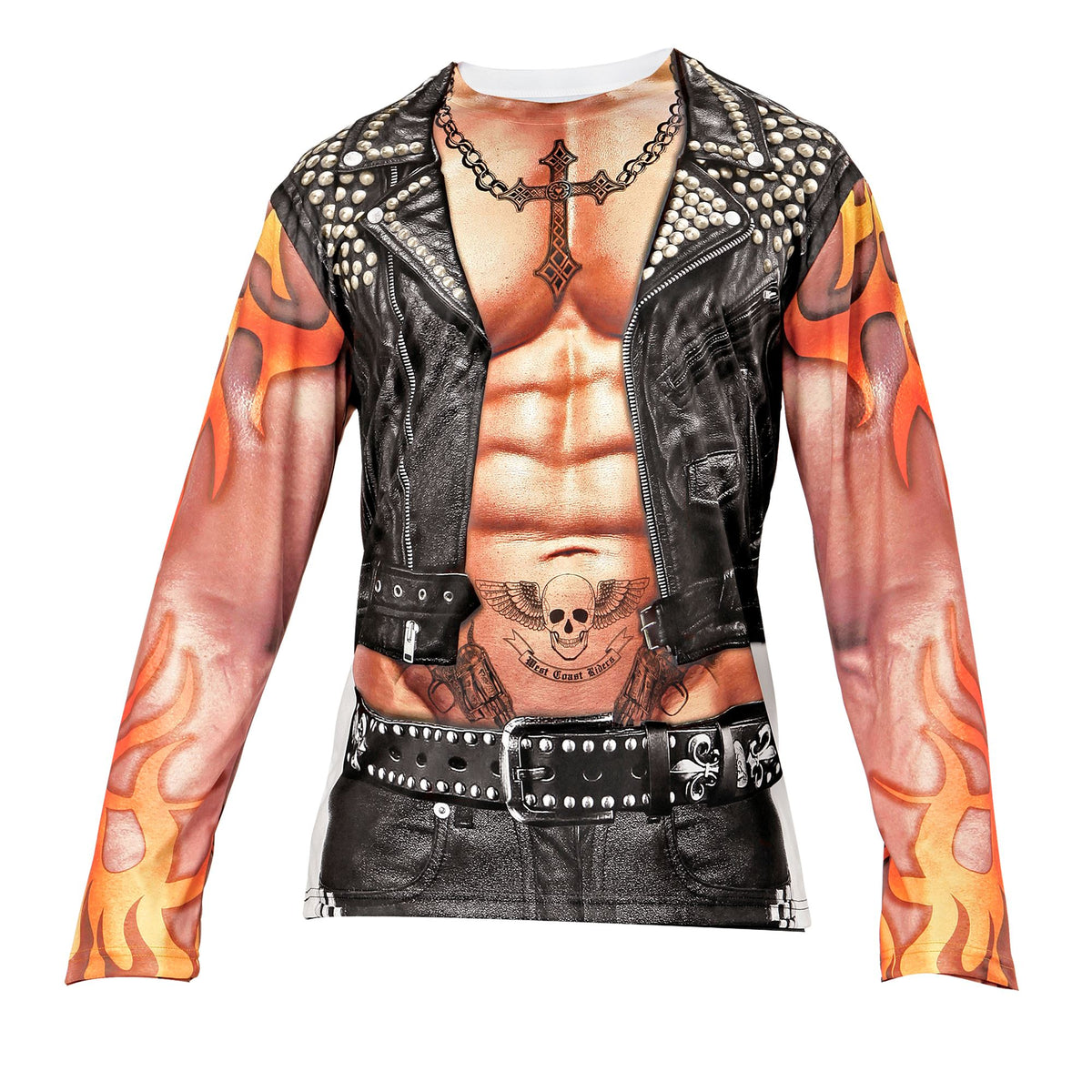 "ROCKER / BIKER" (in Fotosublimation bedrucktes T-Shirt)