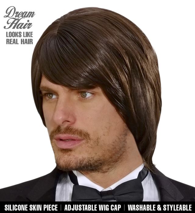 Widmann Dream Hair Adam Perücke braun in farbiger Box – Produktansicht