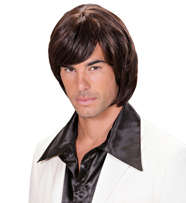 Widmann Dream Hair Adam Perücke braun in farbiger Box – Seitenansicht