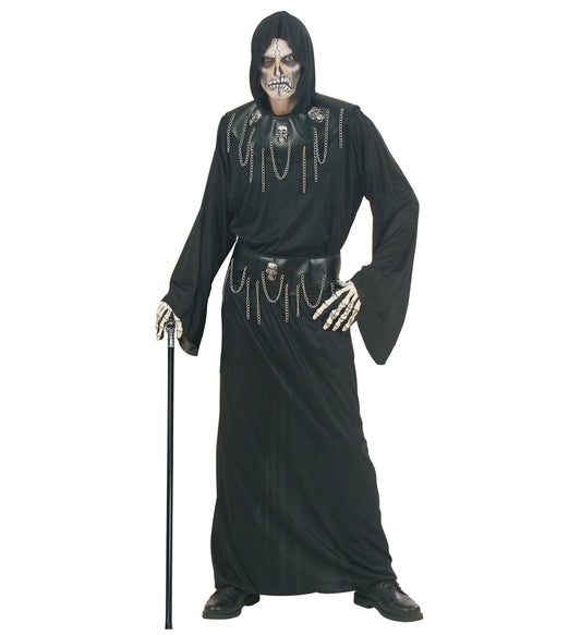 Widmann Zerlegbarer Totenkopf Stab 105cm – Leichtes Aluminium Requisit - Fasnacht24.ch