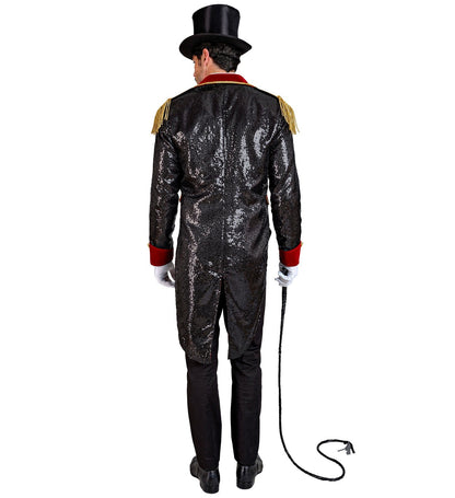 Widmann Herrenkostüm Zirkus Direktor Frack – Schwarz/Rot/Gold - Fasnacht24.ch
