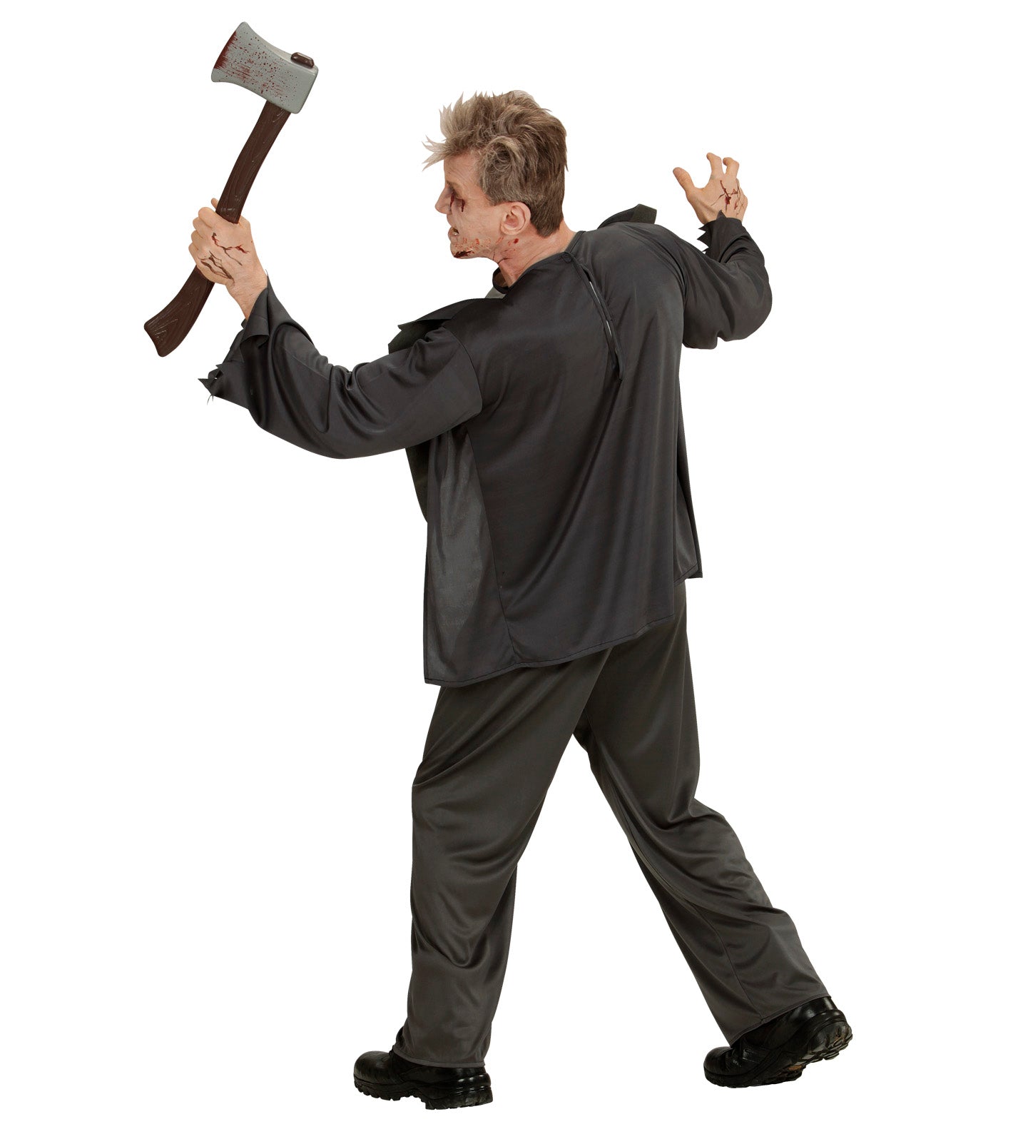 Widmann Zombie Banker Kostüm für Herren – Zerrissener Anzug & Hose - Fasnacht24.ch