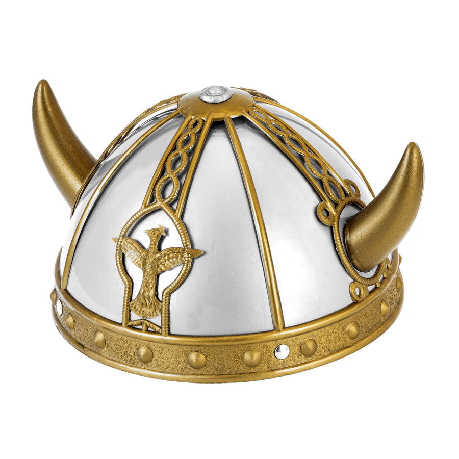 "WIKINGER HELM" aus Hartplastik – Vorderansicht