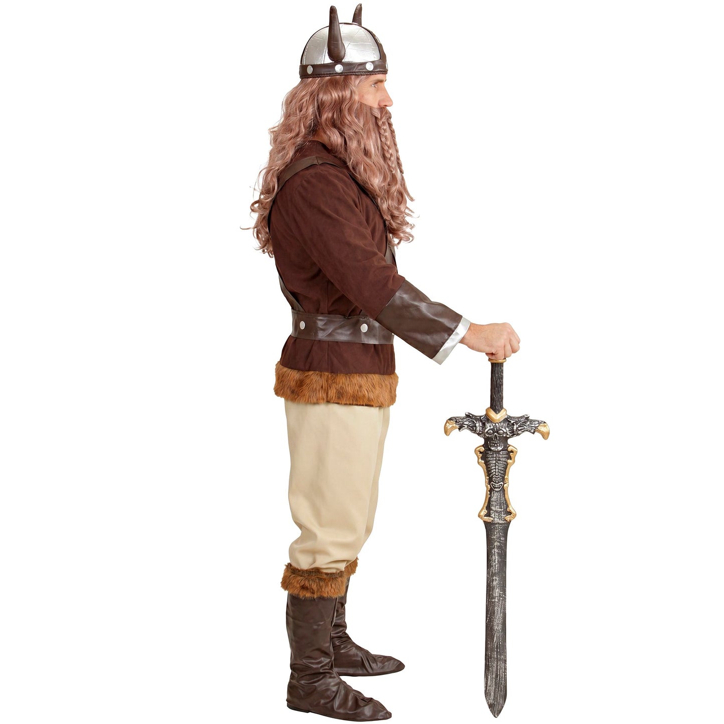 "WIKINGER VELKAN" (Kasack, Hose, Gürtel, Helm, Stiefelüberzieher) – Ansicht 3