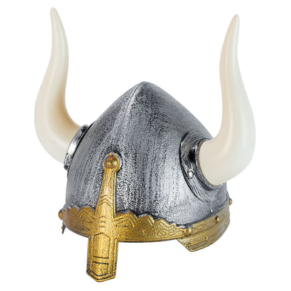 "WIKINGERHELM" aus Hartplastik - Kindergröße – Vorderansicht
