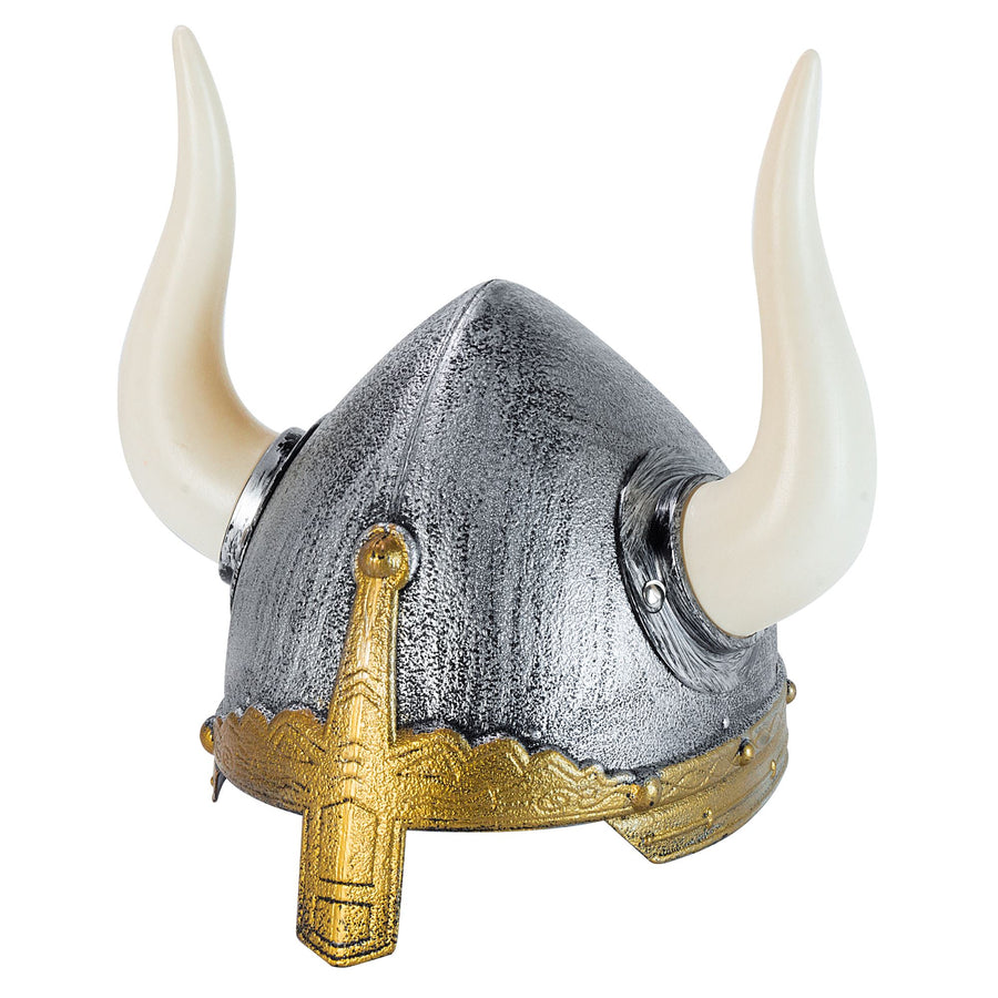 "WIKINGERHELM" aus Hartplastik - Kindergröße – Vorderansicht
