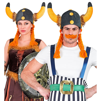 "WIKINGERHELM MIT ZÖPFEN" – Ansicht 3