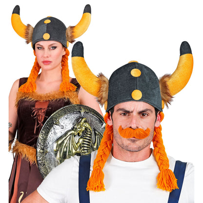 "WIKINGERHELM MIT ZÖPFEN" – Ansicht 4