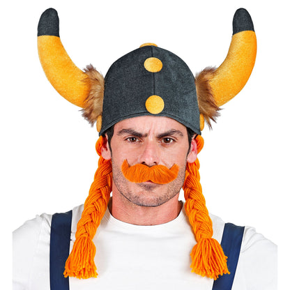 "WIKINGERHELM MIT ZÖPFEN" – Ansicht 6
