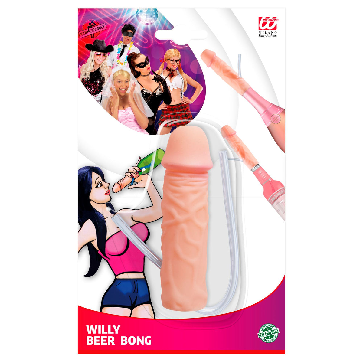 "WILLY BEER BONG" – Detailansicht