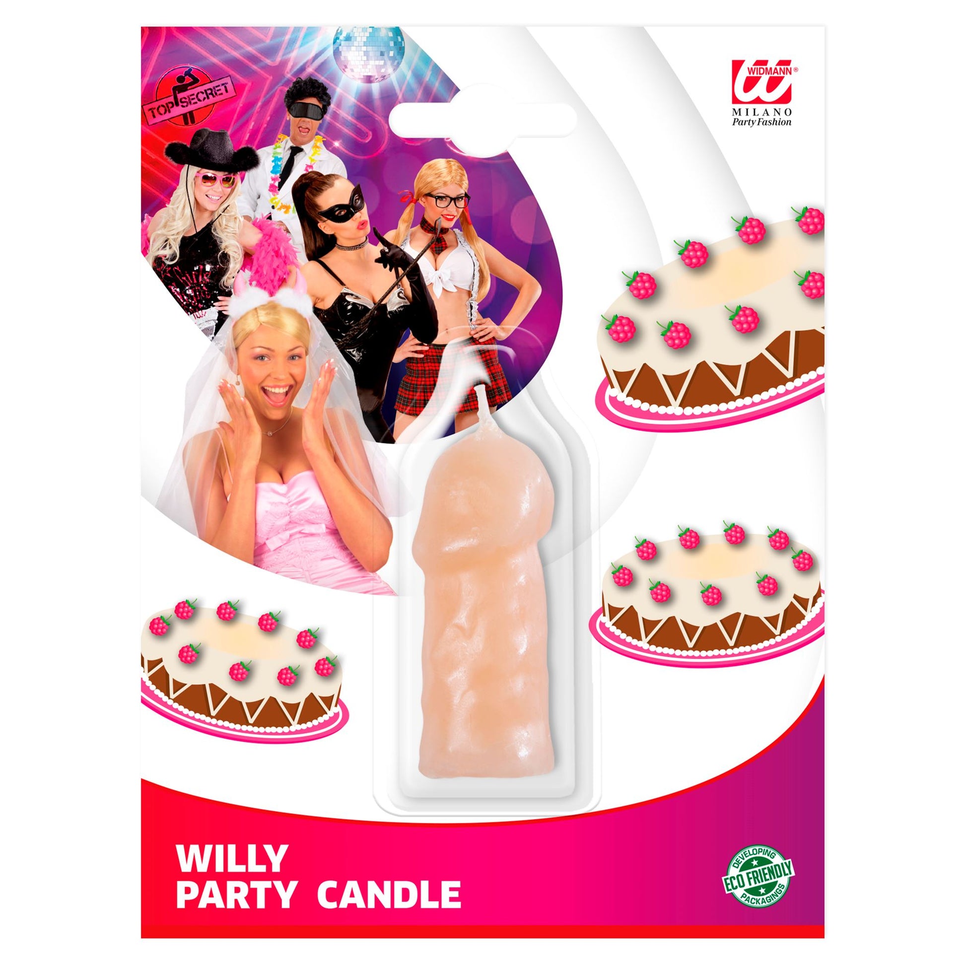 "WILLY PARTY KERZE" – Detailansicht