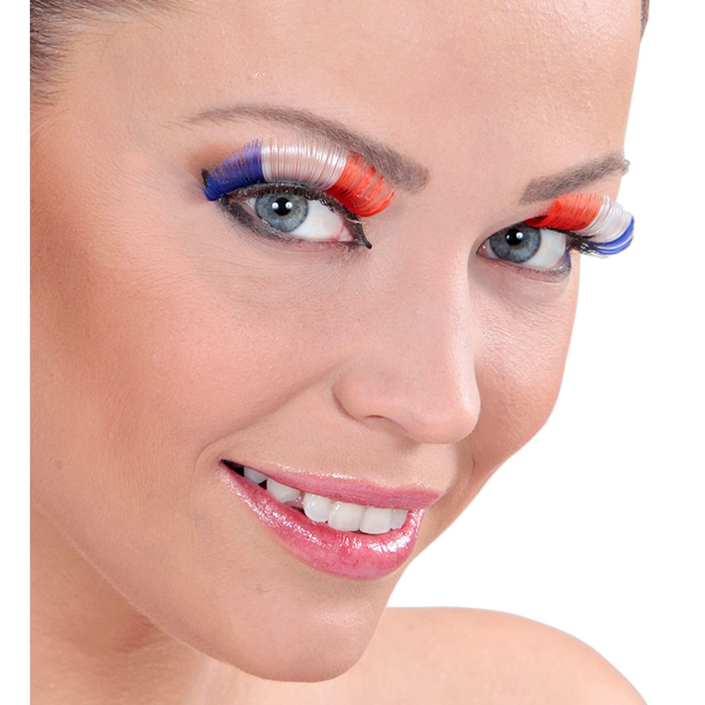 "WIMPERN FRANKREICH" mit Klebstoff in Glasflasche – Ansicht 3